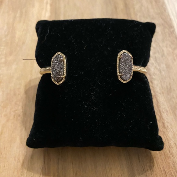 Kendra Scott Gold Tone Cuff Bracelet - Picture 1 of 14